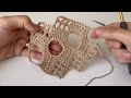 PERFECT 💯 Easy & Simple Crochet Table Runner for Beginners Patterns / SUBTITLES