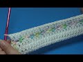 Quick & Easy Crochet Baby Blanket /Afghan 