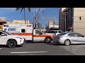 Honolulu fire department Honolulu Police department Honolulu EMS compilation traffic collision