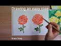 Draw roses in 10 minutes
