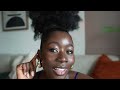 Easy Natural hair style tutorial | pineapple ponytail | Brunch with the girls|