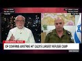 ‘You decided to still drop a bomb’: Wolf presses IDF spokesman on Israeli airstrike on refugee camp