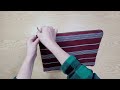 DIY 30분안에 가장 쉽고 심플한 노트북 파우치 만들기/Make the easiest and simplest laptop pouch in 30 minutes/태블릿/tablet