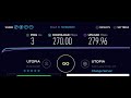 UTOPIA - Fastest Internet Connection I've Ever Had (especially uploads)
