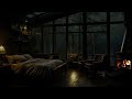 Cozy Rainy Evening 🌧️🛋️🔥 Fireplace Ambience for Relaxation