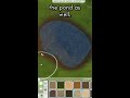 Create a Pond in Sims 4 | Sims 4 Build Tutorial #Shorts30