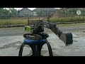 Rc excavator huina 1593 edit 2x speed