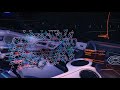 Elite dangerous   flying from star to star (Raw footage)