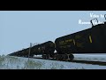 [Train Simulator] Two BNSF MAC`s leads ethanol train on the Stevens Pass