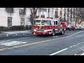 DCFD Engine No. 13, Truck 10 Seagrave Capitol in action near the NASM!