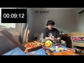 Little Ceasers Mukbang ￼5x speed