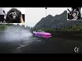 Drifting Kami Road In Assetto Corsa in The Rain - Thrustmaster TX Gameplay