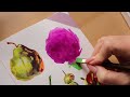 PAINT SOME VEGGIES WITH ME - I talk the entire time and paint with gouache
