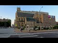 Driving Around Downtown Saint Louis, Missouri at Sunset in 4k Video