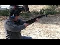 Shooting a Russian sks rifle