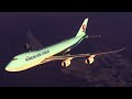 Korean Air Cargo 747-8F - 10 Hour Flight To LAX - Microsoft Flight Simulator 4K - ICN--LAX