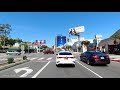 [4K] Driving at Sunset Blvd - Beverly Hills to East Hollywood in Los Angeles California USA