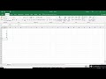 Microsoft Excel Basics