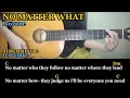 No Matter What - Boyzone - Easy And Learn Guitar Chords Tutorial With Lyrics @Denzcj19993