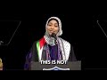 Student gives powerful speech at University of Toledo