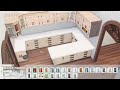 Modern Family Farmhouse // The Sims 4 Speed Build