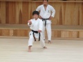 Okamoto-sensei demonstrating kata Empi