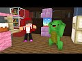 Weak Mikey and Strong JJ Giant Rush - Maizen Minecraft Animation