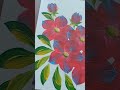 Easy single stroke acrylic painting ideas # one stroke painting ideas # easy floral painting ideas