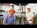 Blippi lernt Skatebaord fahren mit Shaun White🛹| Blippi Deutsch - | Abenteuer und Videos für Kinder