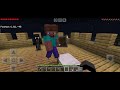 Surviving A Herobrine In Minecraft Survival