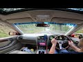 Lexus GS300 mountain run