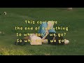 Somewhere Only We Know - Keane (Sing-a-long lyric video)