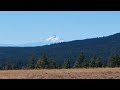 A shield volcano overlooking the Columbia River Gorge.