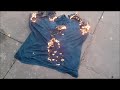Ritual Burning of Sweatshirt