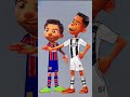 Luca x Alberto Glow Up into Messi x Cristiano Ronaldo - Luca Pixar Disney Cartoon Art #3