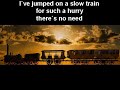 Slow Train 3