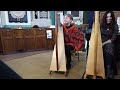TRADITIONAL IRISH FOLK MUSIC - Phenomenal HARPist Plays Rosemary Street Presbyterian Church Harp Day