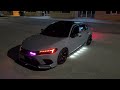INSTALLING LASFIT LED TURN SIGNALS IN MY 2022 HONDA CIVIC | NIGHT TIME CLIPS