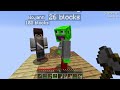 JEDEN BLOK z YOUTUBERAMI w Minecraft!