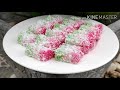 Kuih Sagu Lapis | Cara Membuat Kuih Sagu Warna Warni Cantik Molek | Kuih Sagu Pelangi