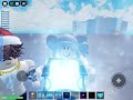 Using the casket of the winter soldiers in Thanos simulator Roblox