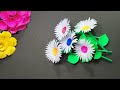 Beautiful Papercrafts White Flowers || Flower Bouquet || Flower Decoration