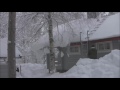 Removing Snow from Roof with Rope