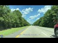 I-85 North - Durham NC to Petersburg VA - 4K Highway Drive