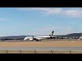Singapore Airlines A350 (9V-SHM) departing from Perth on RW03