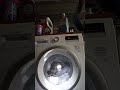 Bosch series 4 Shirts 60°c start, wash, and heat 1/4