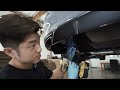 2022 Honda Civic Hatch Back Rear Diffuser Installation V1 | Aeroflowdynamics