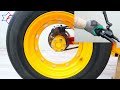 Build An Amazing Motorbike 200cc From Damaged Car Wheels