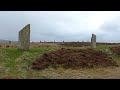 5000 year old Ring of Brodgar, Orkney Islands, Scotland.