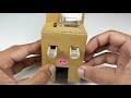 How to make Gumball Vending Machine using cardboard